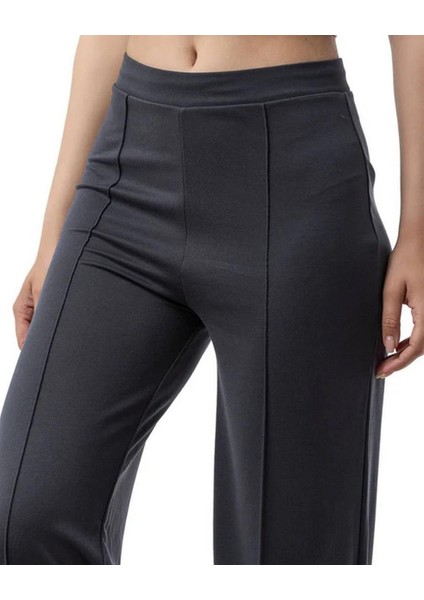 Kadın Pike Modal Kumaş Pantolon Antrasit modelleri