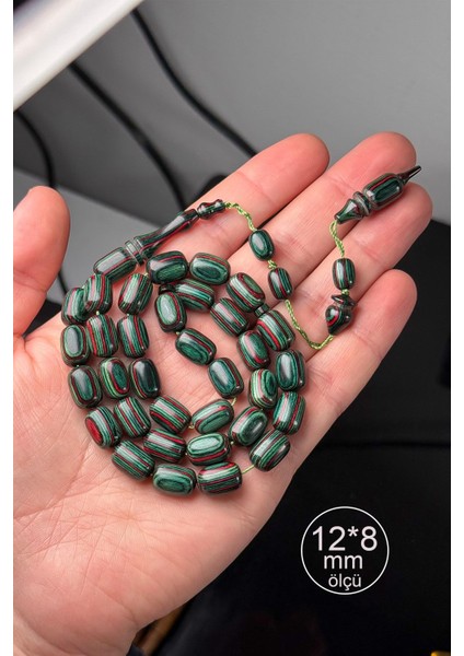 12*8 mm Ölçülerinde Keyifli Bir Kullanım Kafur Ağacı Tesbih