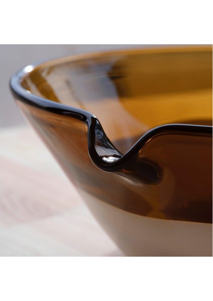 Ommjange Cam Servis Kasesi Cam-Kahverengi 30 cm fırsatları