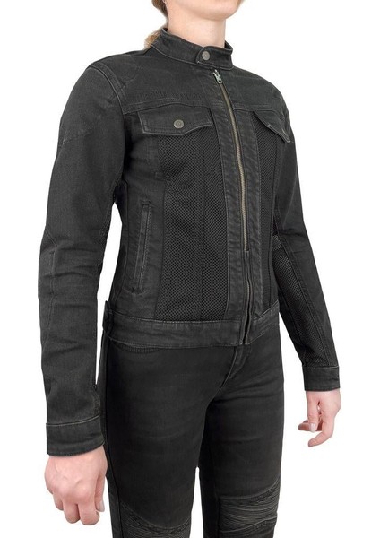 Thebikerjeans Grey Ice Korumalı Kadın Motosiklet Montu fiyatları