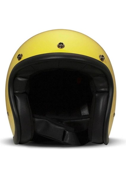 Jet Retro Açık Motosiklet Kaskı Yellow fiyatları