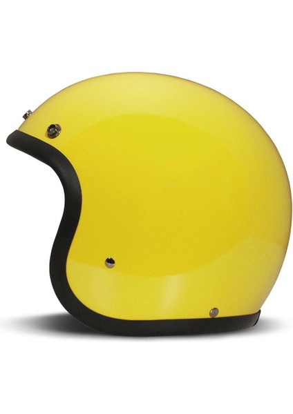 Jet Retro Açık Motosiklet Kaskı Yellow modelleri