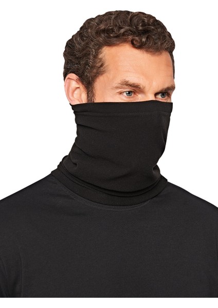 Unisex Siyah Termal Boyunluk Standart 1 Adet