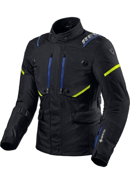 Vertical Gore-Tex Korumalı Motosiklet Montu Siyah