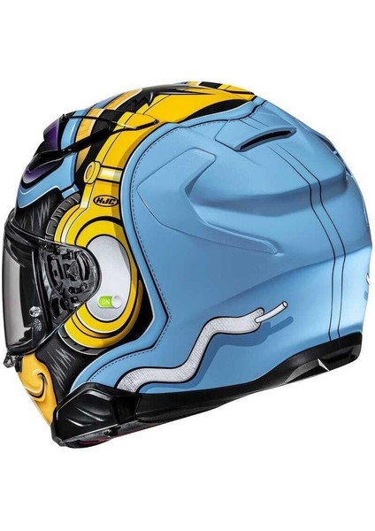 F71 Güneş Visörlü Kapalı Motosiklet Kaskı Monkey Dj MC23 modelleri