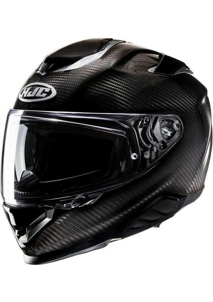 RPHA71 Güneş Visörlü Kapalı Motosiklet Kaskı Carbon Siyah