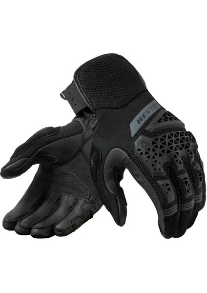 Sand 5 Korumalı Yazlık Motosiklet Eldiveni Siyah