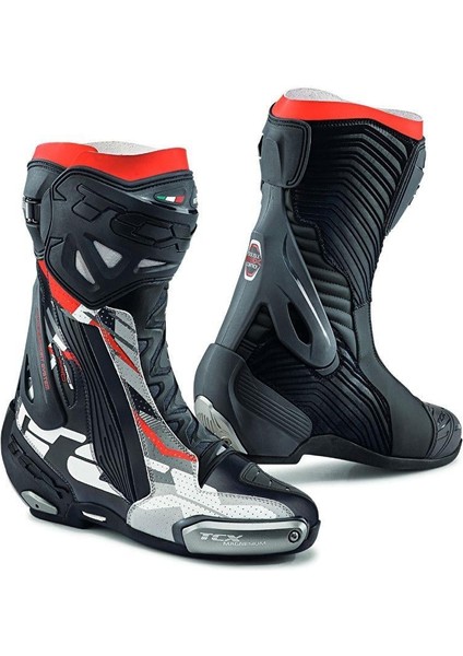 Rt-Race Pro Air Motosiklet Botu Siyah-Kırmızı