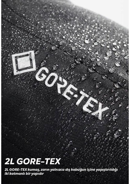 Vertical Gore-Tex Korumalı Motosiklet Montu Siyah Gri modelleri