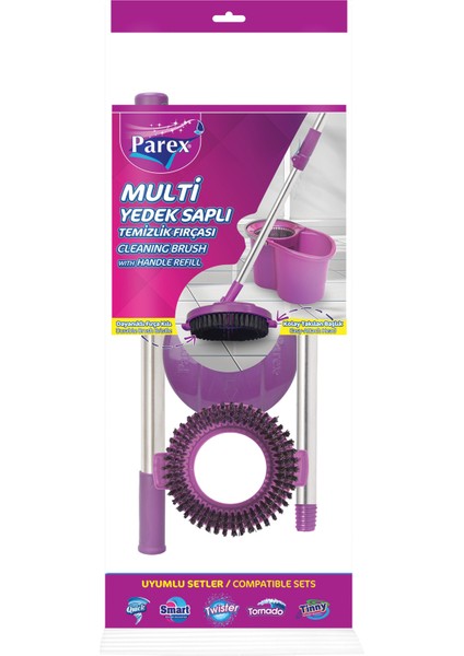 Multi Saplı Temizlik Fırçası