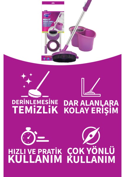 Multi Saplı Temizlik Fırçası fırsatları