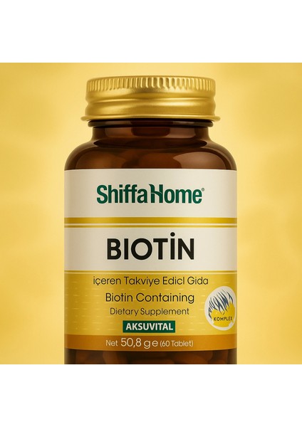 Biotin Kapsül (60 Kapsül)