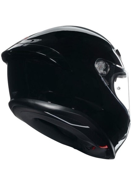 Motosiklet Kaskı K6 S Mplk Black Mono modelleri