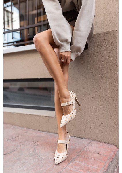 Creyza Kadın Kot Trok Detay Topuklu Ayakkabi fiyatları