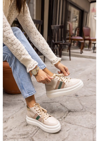 Tobers Kadın Siyah Taş Detay Sneaker fiyatları