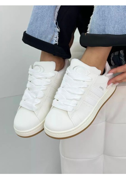 White Kaydırmaz Taban Sneaker Spor Ayakkabı modelleri