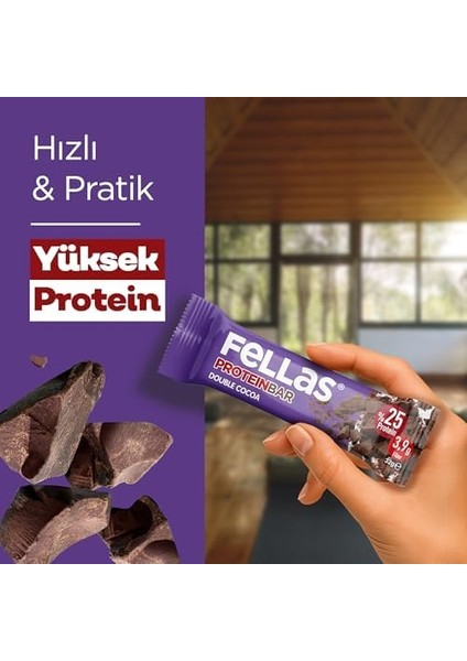Fellas Protein Bar, Duble Kakaolu (12 x 32GR) fiyatları