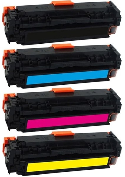 304A-CC530A 4 Renk Çipli Muadil Toner Seti Hp Color Laserjet CP2025DN,CP2025N Yazıcı Uyumlu fiyatları