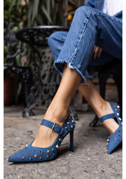 Creyza Kadın Kot Trok Detay Topuklu Ayakkabi fiyatları