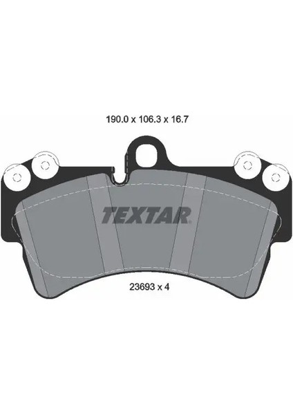 2369302 On Fren Balatasi 4L0698151C 7L0698151A 7L0698151AG