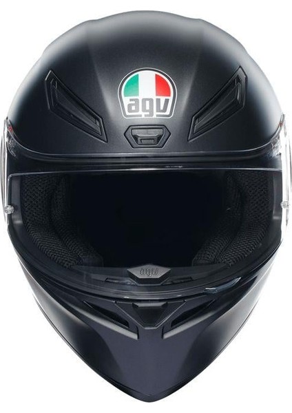 Motosiket Kask K1 S Mono Matt Black modelleri