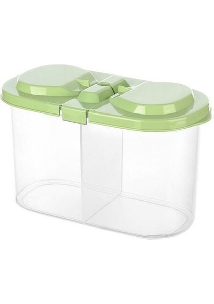 2 Bölmeli Saklama ve Erzak Kabı 1200 ml modelleri