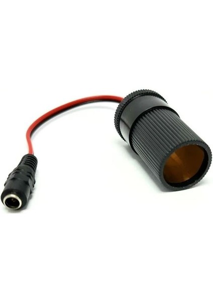 PM-28526 Dc 5.5x2.5mm Dişi - Oto Çakmak Soketi Çevirici Adaptör Kablosu