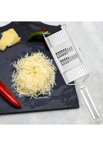 Paslanmaz Çelik Sebze Rendesi – Değiştirilebilir 3 Bıçaklı, Çok Fonksiyonlu, Hızlı ve Pratik 722270 fırsatları