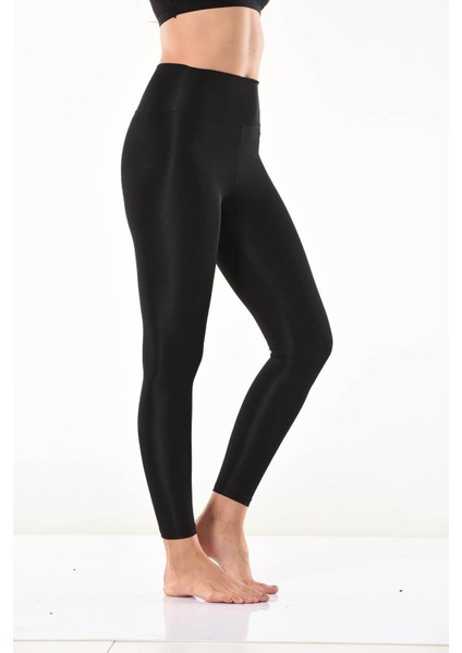 Yüksek Bel Parlak Disco Tayt 0595 fiyatları