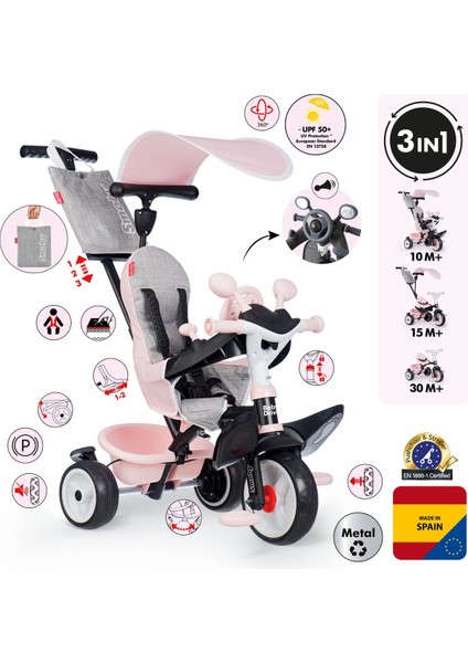 Baby Drıver 3 Tekerlekli Bisiklet modelleri