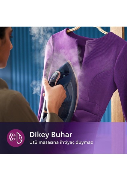 Azur 8000 Serisi Buharlı Ütü Optimaltemp Teknolojisi ile Kumaşa Göre Isı Ayarı – 3000W 260G Şok Buhar•dikey Buhar Fonksiyonu+ Şarjlı Hav Yün Temizleyici indirimleri