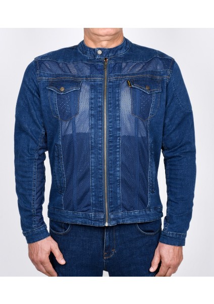 Efil File Kot Yazlık Motosiklet Montu Mavi modelleri