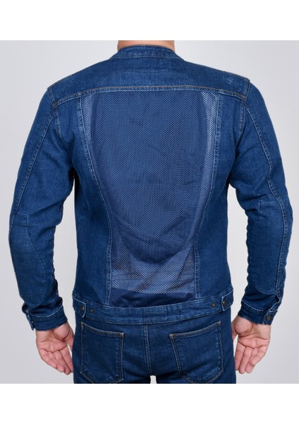 Efil File Kot Yazlık Motosiklet Montu Mavi indirimleri