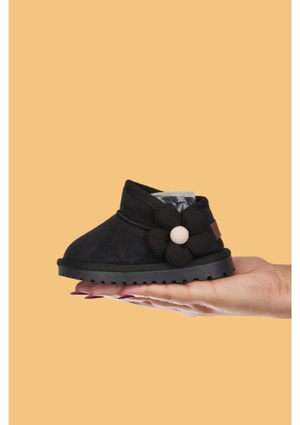 Minto Kız Çocuk ve Bebek Süet Kışlık Pembe Bot - Ortopedik Kaymaz Taban Içi Kürklü Sıcak Tutan Kar Botu fiyatları