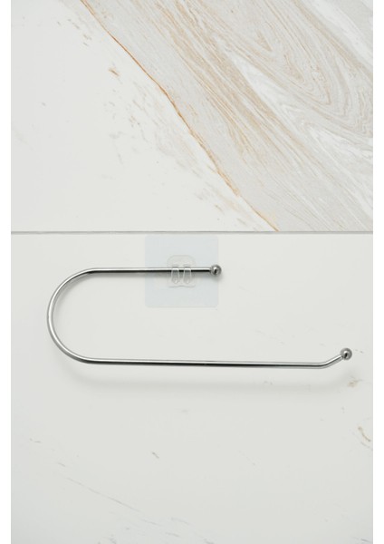 Yapışkanlı Paslanmaz Krom Kare Tuvalet Kağıtlığı ve Askı Aparatı modelleri