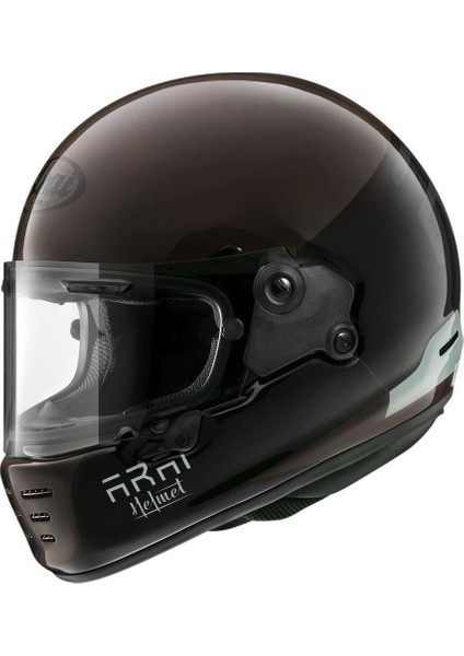 Concept Xe React Brown Motosiklet Kaskı