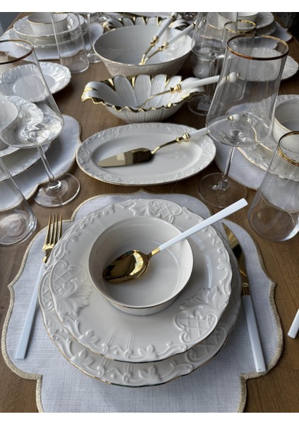 Iris Gold Yemek Takımı 96 Parça 6 Kişilik fırsatları