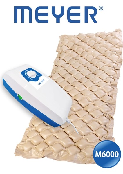 M6000 Havalı Yatak Sistemi (Yatak Yarasına Karşı Etkili & 2 Yıl Garantili & 130KG Taşıma Kapasiteli)