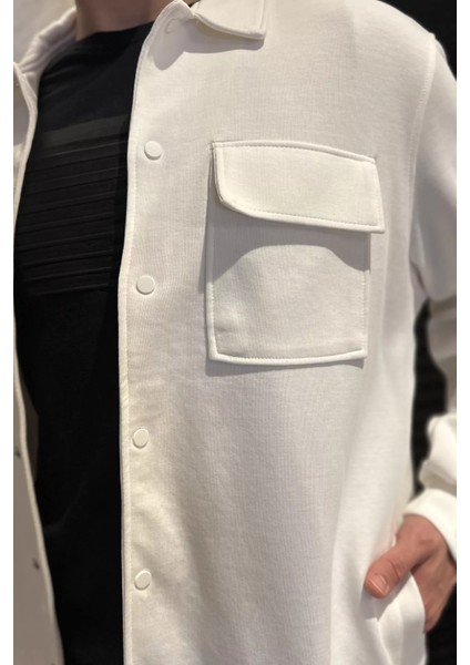 Erkek Ön Çıtçıtlı Double Face Ceket P-00018554 fırsatları