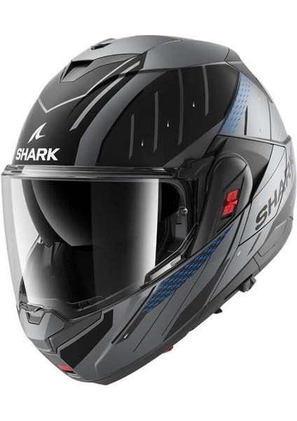 Oxo Rydger Mat Çene Açılır Motosiklet Kaskı