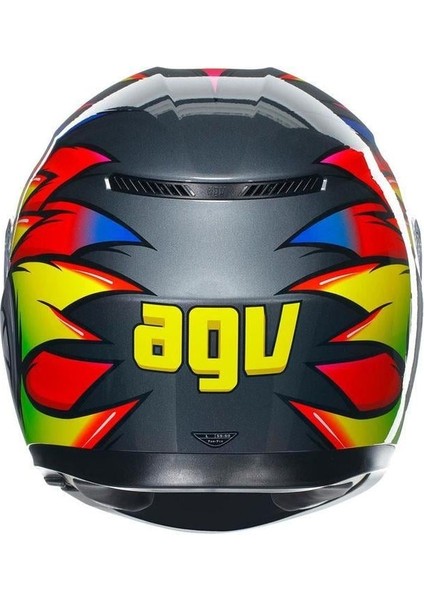 Motosiklet Kaskı K3 Mplk Bırdy 2.0 Grey Yellow Red modelleri