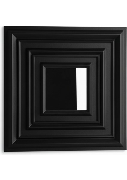 Beyaz 45X45 cm Dekoratif Duvar Paneli – 6’lı Set