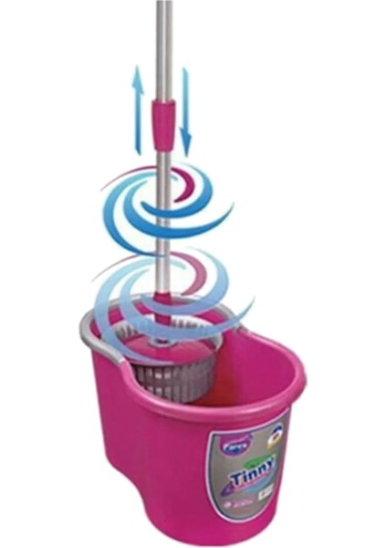 Tinny Temizlik Seti Tekli Yedek Mop Hediyeli