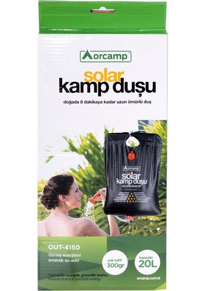 Solar Kamp Duşu modelleri