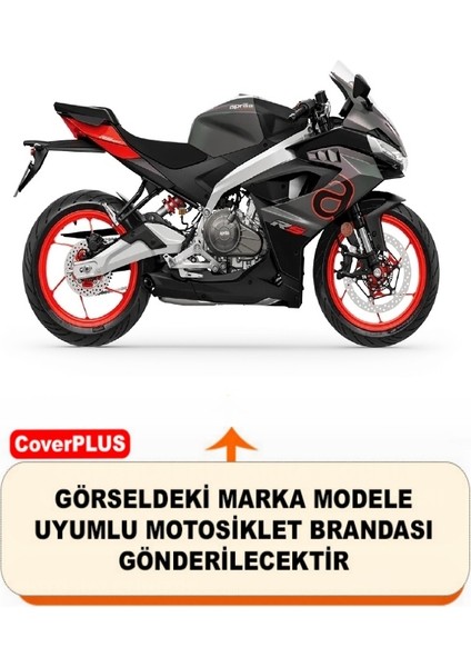 Aprilia Rs 457 Siyah Motorsiket Brandası Motor Örtüsü Çadır Su Geçirmez Motosiklet Kılıfı Motor Brandası fiyatları