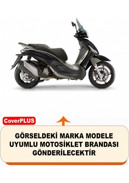 Piaggio Beverly Touring 350 Siyah Motorsiket Brandası Motor Örtüsü Çadır Su Geçirmez Motosiklet Kılıfı Motor Brandası fiyatları