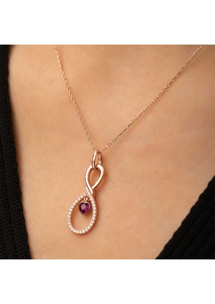 925 Ayar Gümüş Sonsuz Kalp Kadın Gümüş Kolye fiyatları