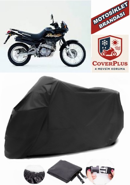 Honda Nx 650 Dominator Siyah Motorsiket Brandası Motor Örtüsü Çadır Su Geçirmez Motosiklet Kılıfı Motor Brandası