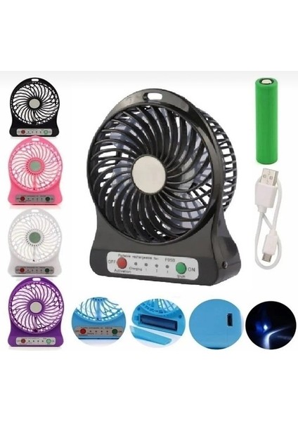 3 Kademeli El Araç Fanı