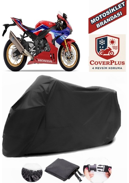 Honda Cbr 1000 Rr Sp Siyah Motorsiket Brandası Motor Örtüsü Çadır Su Geçirmez Motosiklet Kılıfı Motor Brandası